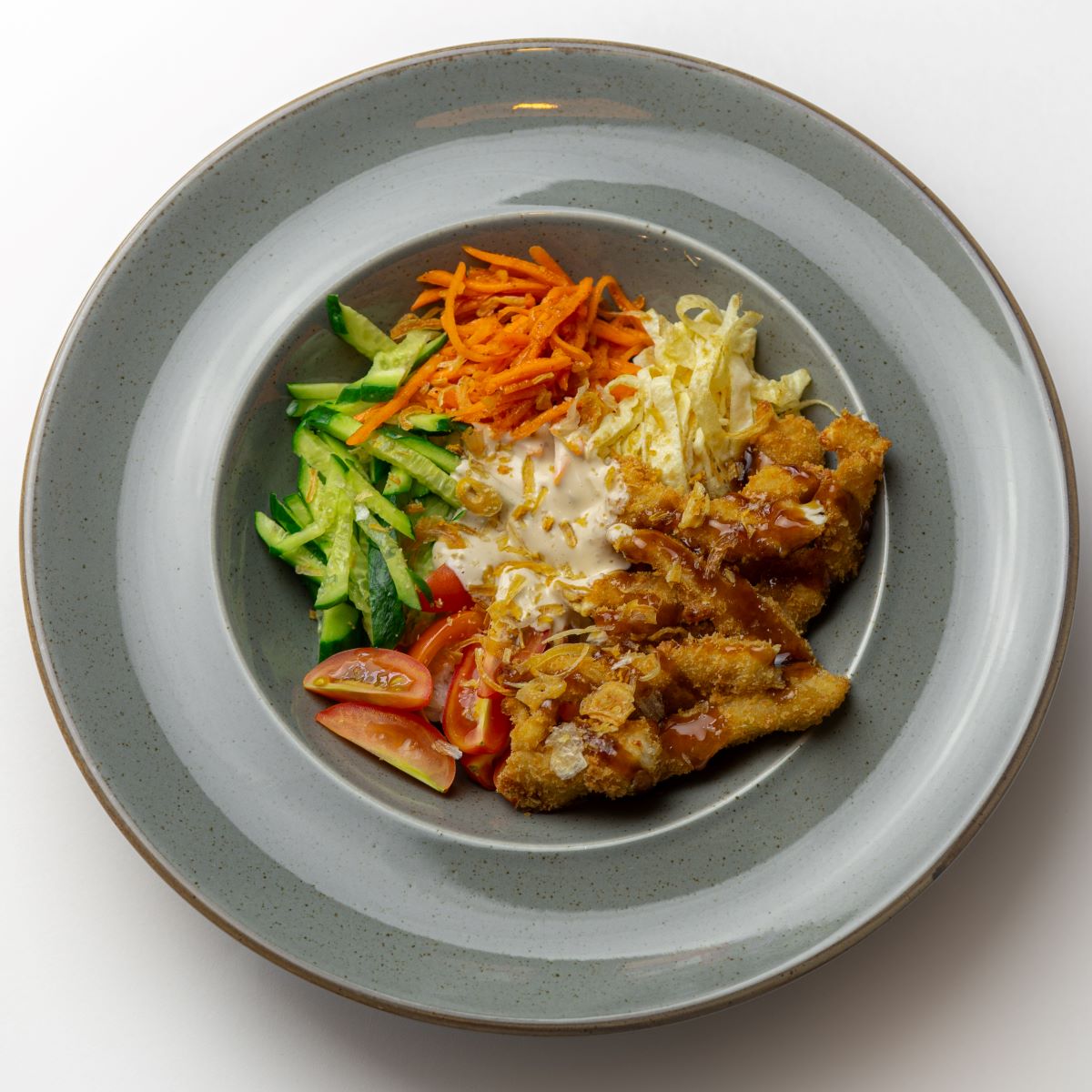 Фото Поке боул с курицей