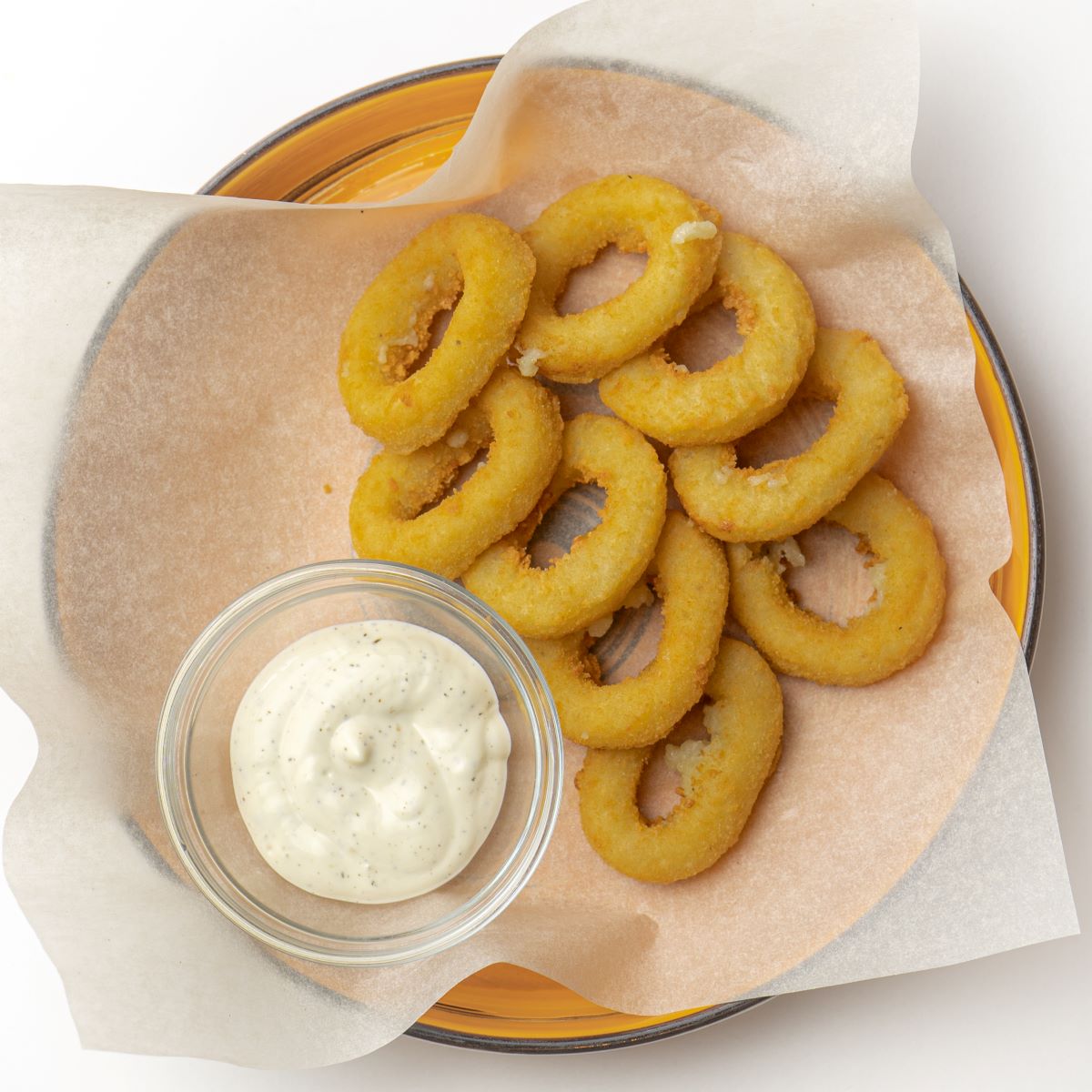 Фото Кольца луковые в панировке